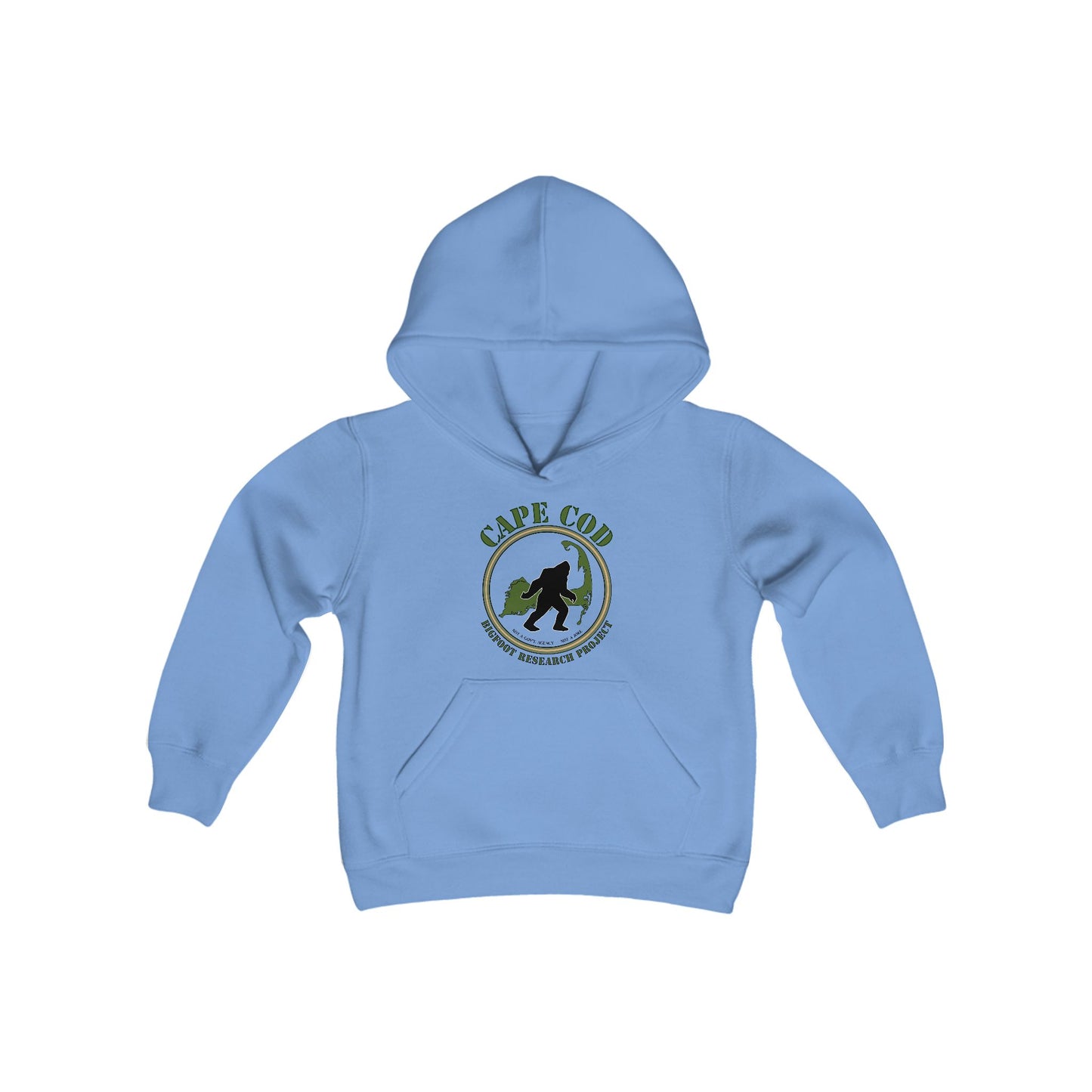 Kid's  "Cape Cod Bigfoot-mil"  -  Hoodie