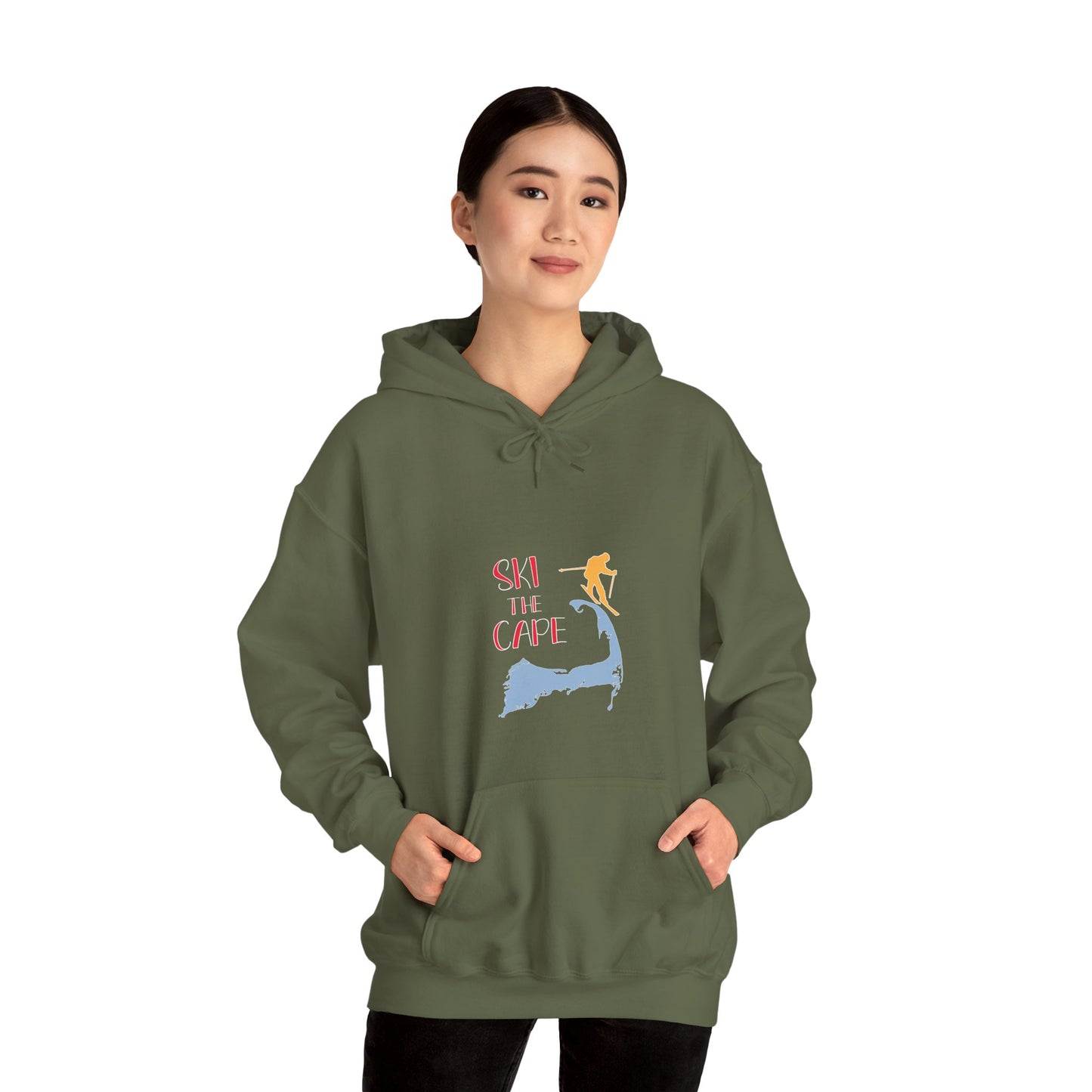 Adult "Ski the Cape-g" - Hoodie