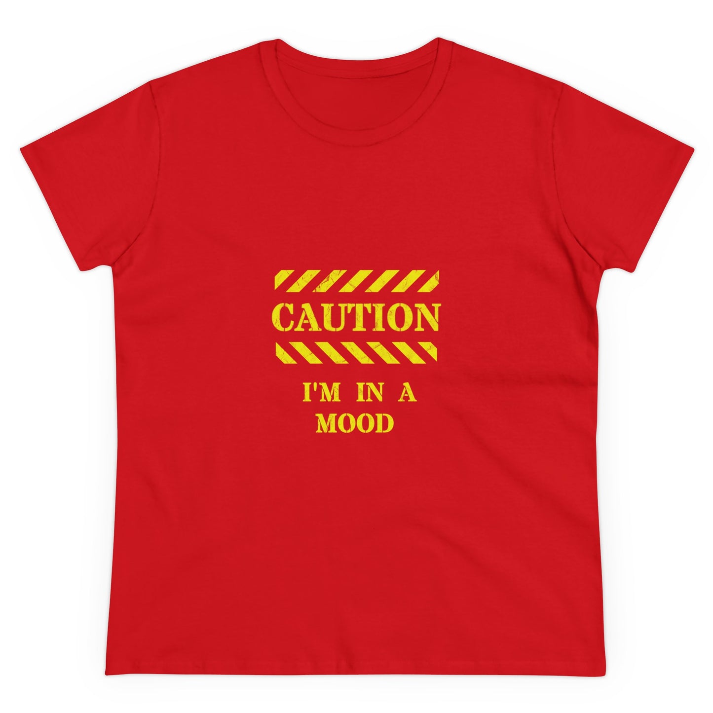 Women's "CAUTION - I'm in a mood" - Tee