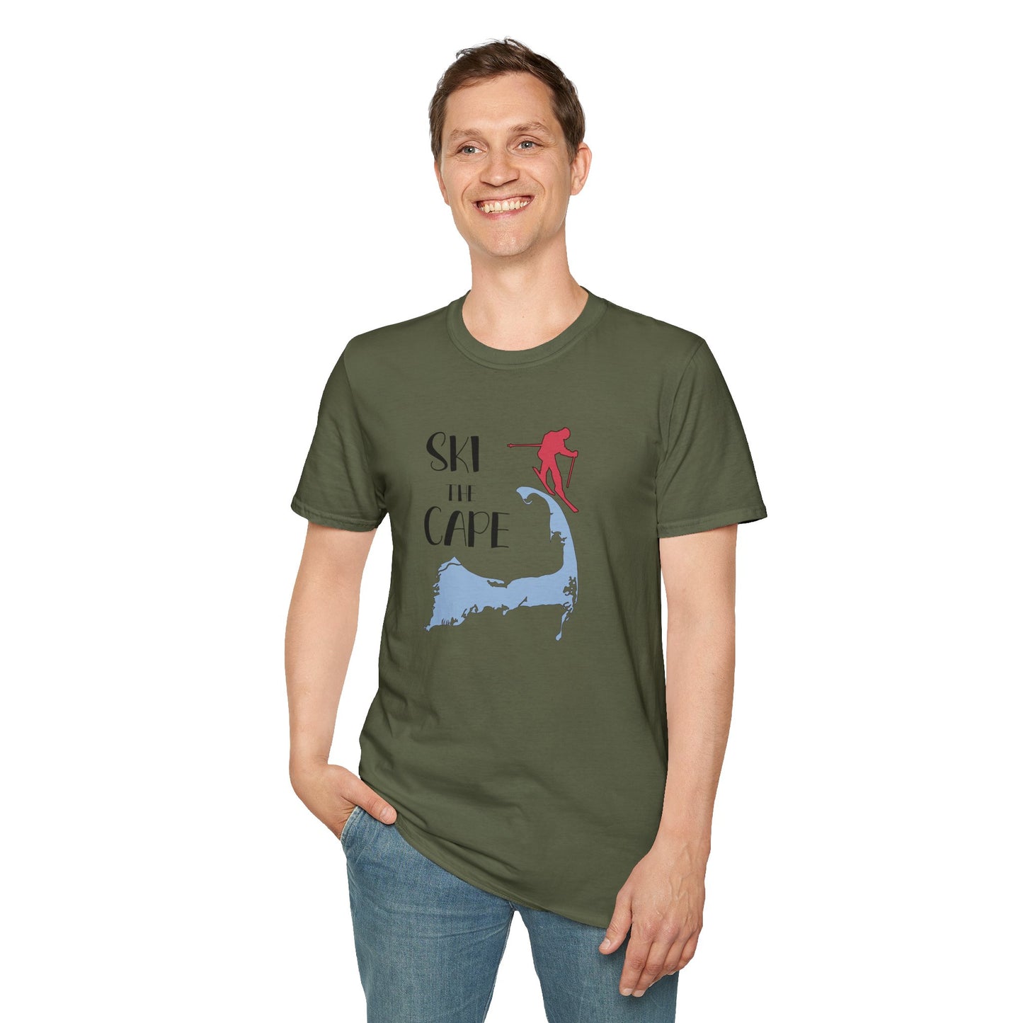 Adult "Ski the Cape-r"  - Tee