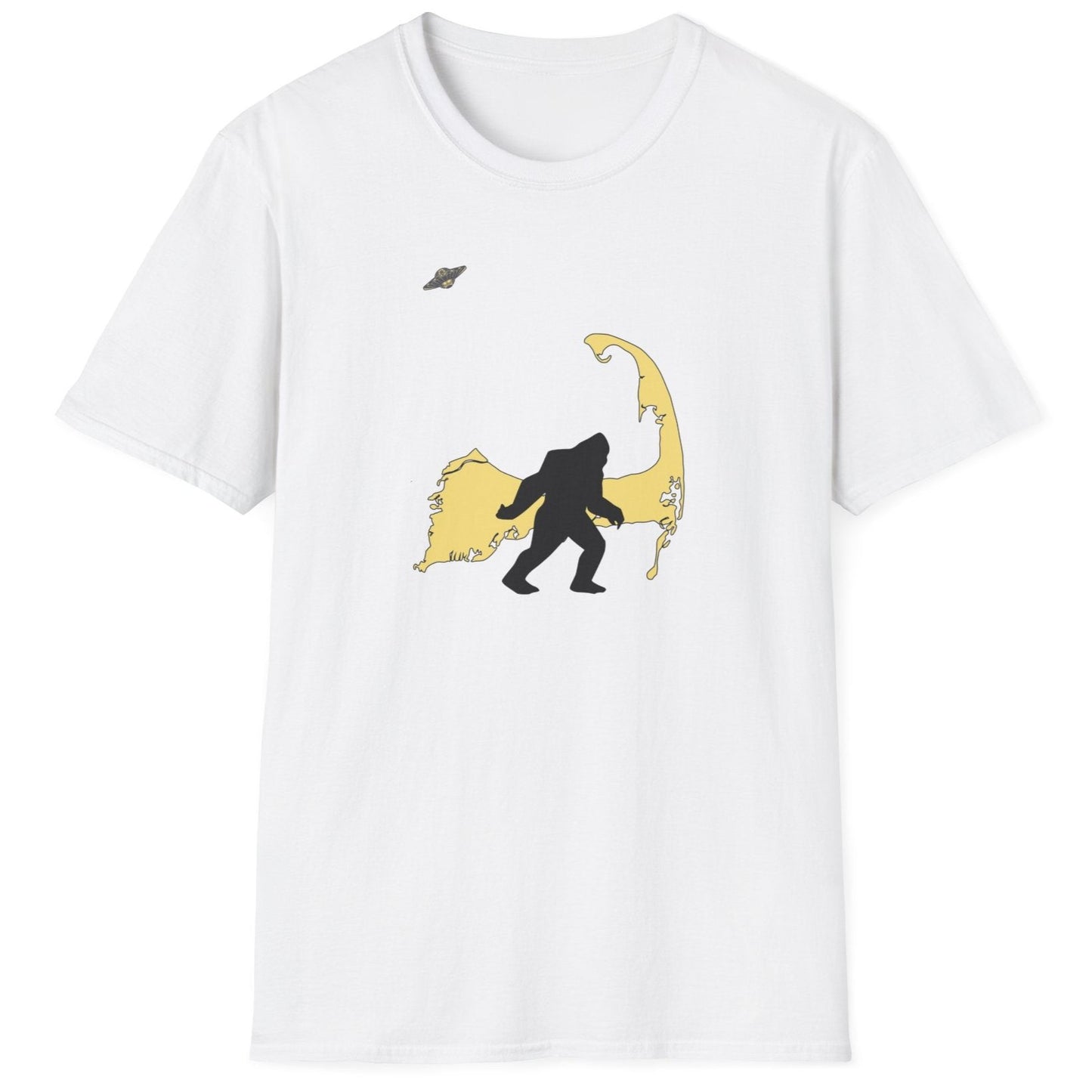 Adult "Cape Cod Bigfoot - UFO" - Tee