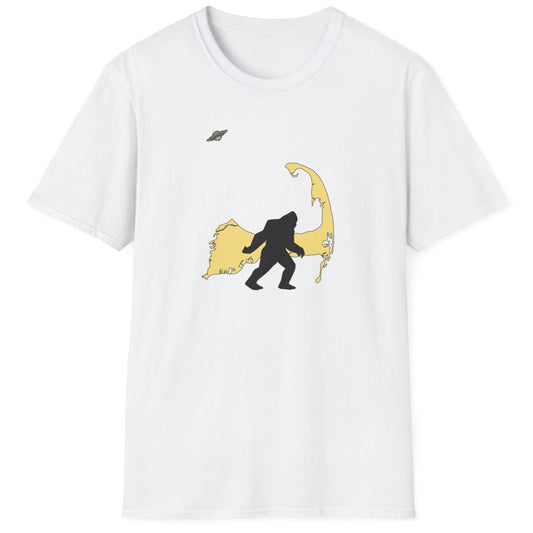 Adult "Cape Cod Bigfoot - UFO" - Tee