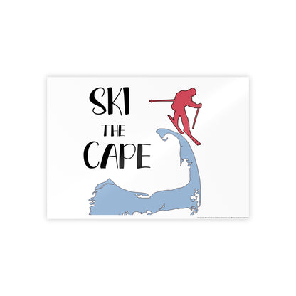 Cape Cod "Ski the Cape-r" - Gloss Posters