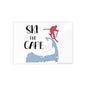 Cape Cod "Ski the Cape-r" - Gloss Posters