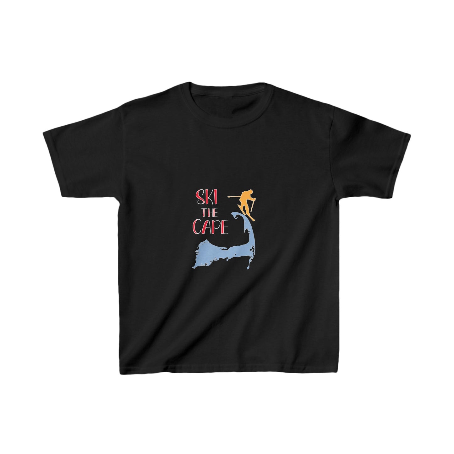 Kid's  "Ski the Cape-g"  -  Tee