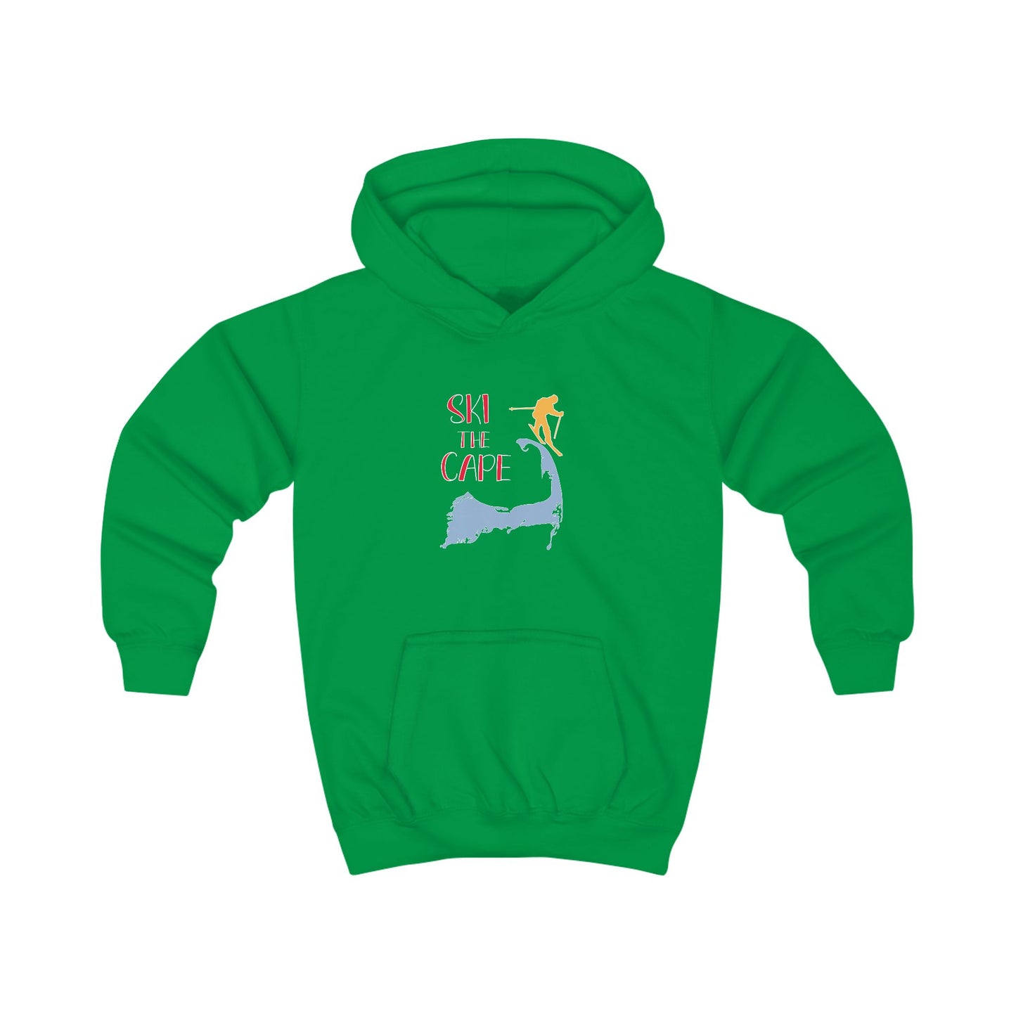 Kid's  "Ski the Cape-g"  -  Hoodie