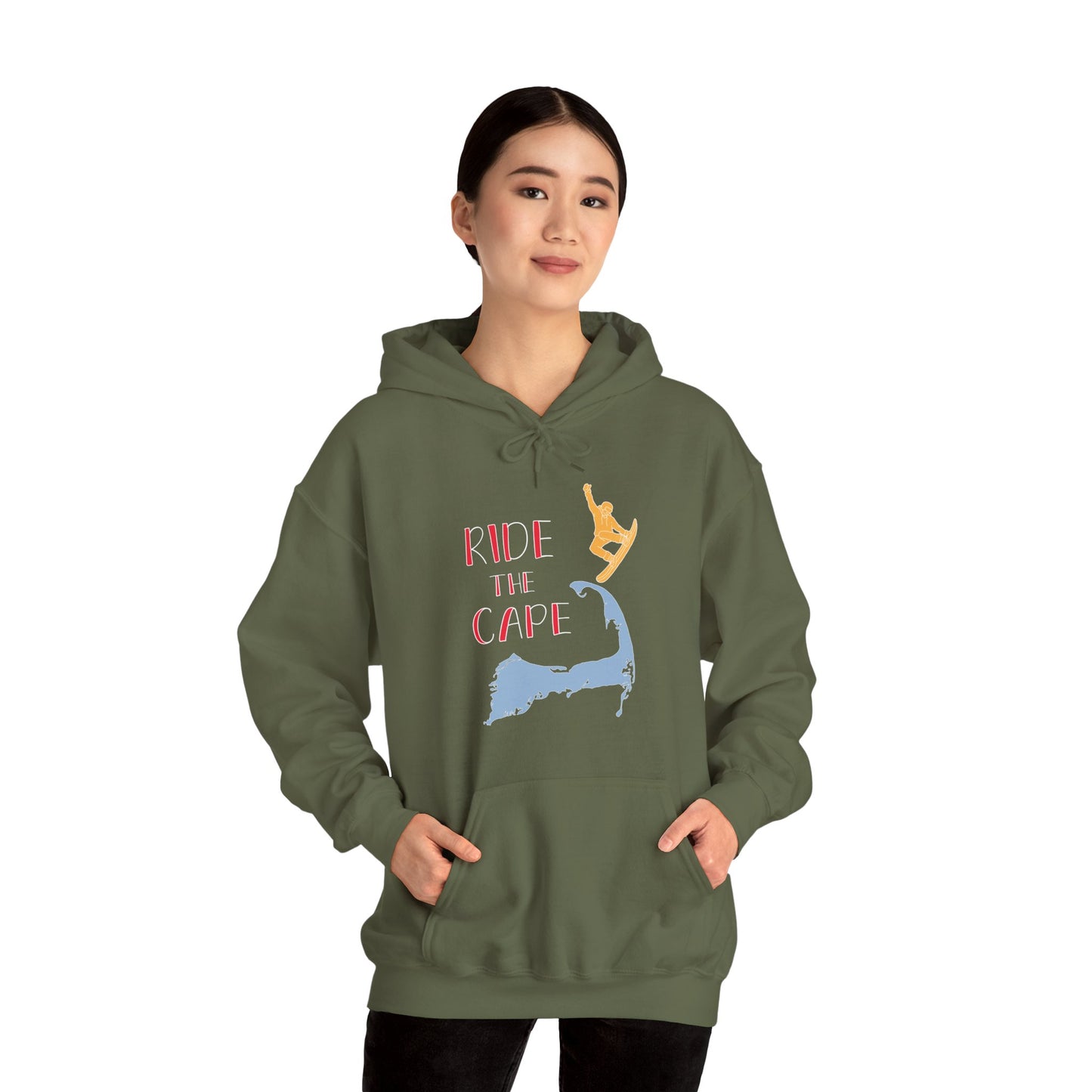 Adult "Ride the Cape-g"  -  Hoodie