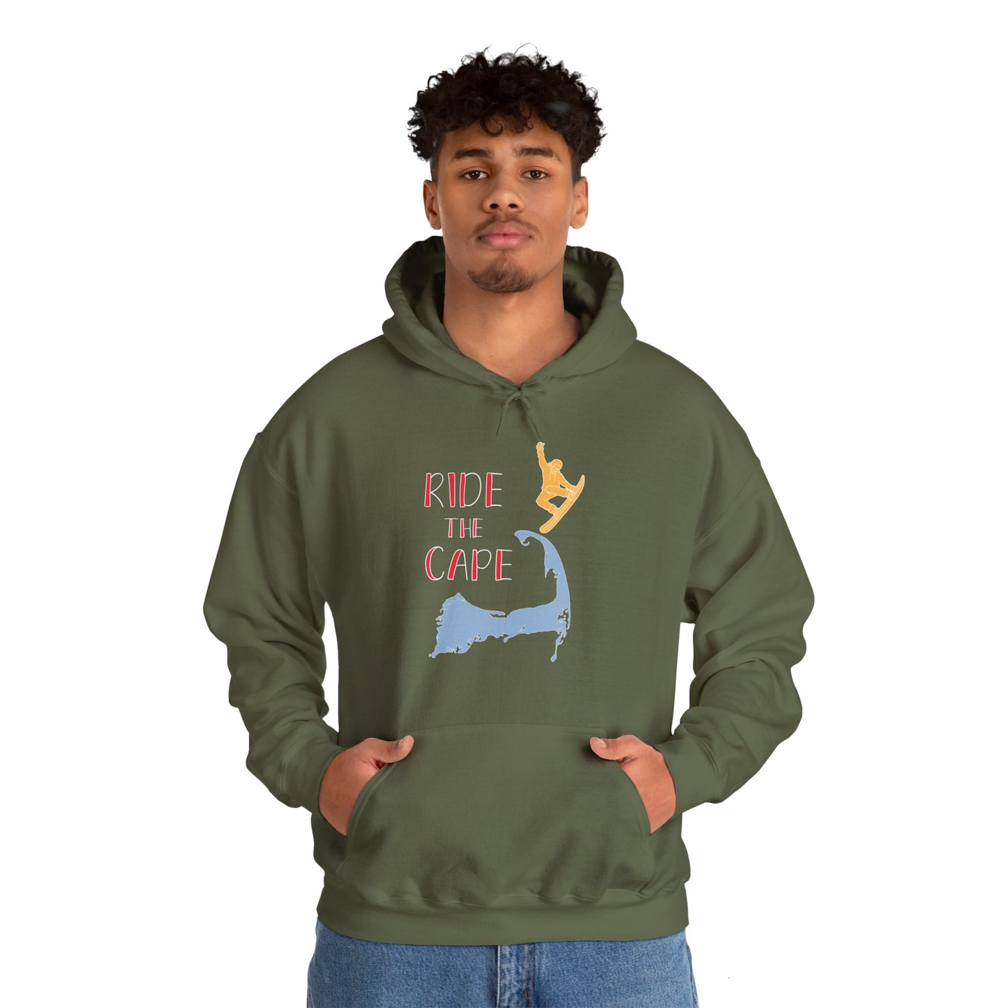 Adult "Ride the Cape-g"  -  Hoodie