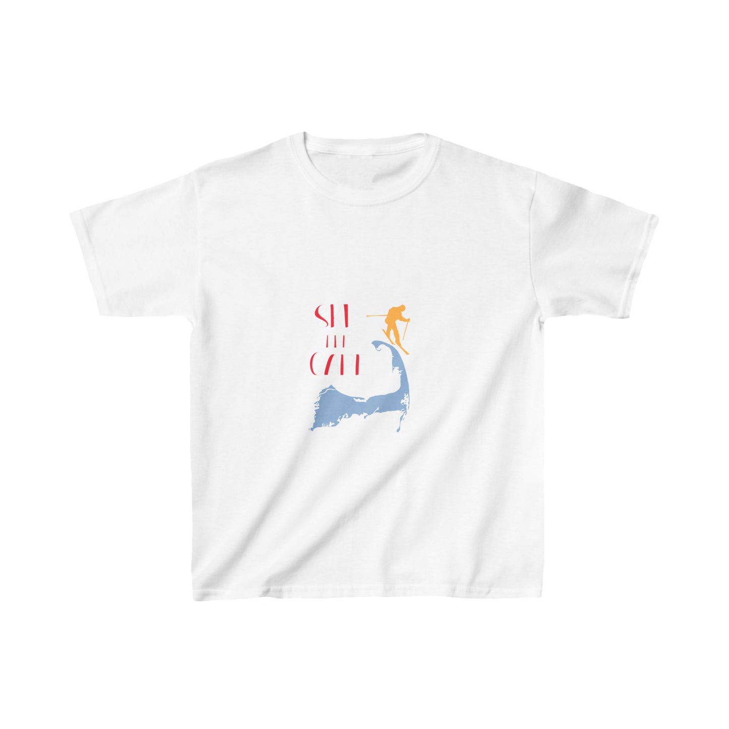 Kid's  "Ski the Cape-g"  -  Tee