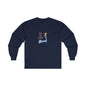 Adult "Ski the Cape-g" - LS Tee