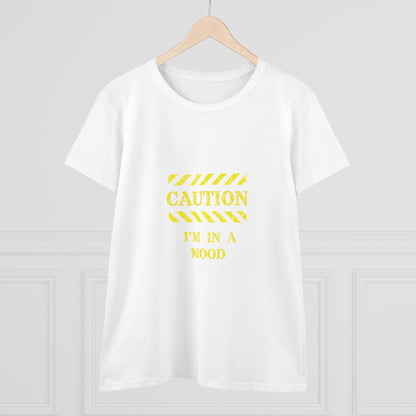 Women's "CAUTION - I'm in a mood" - Tee